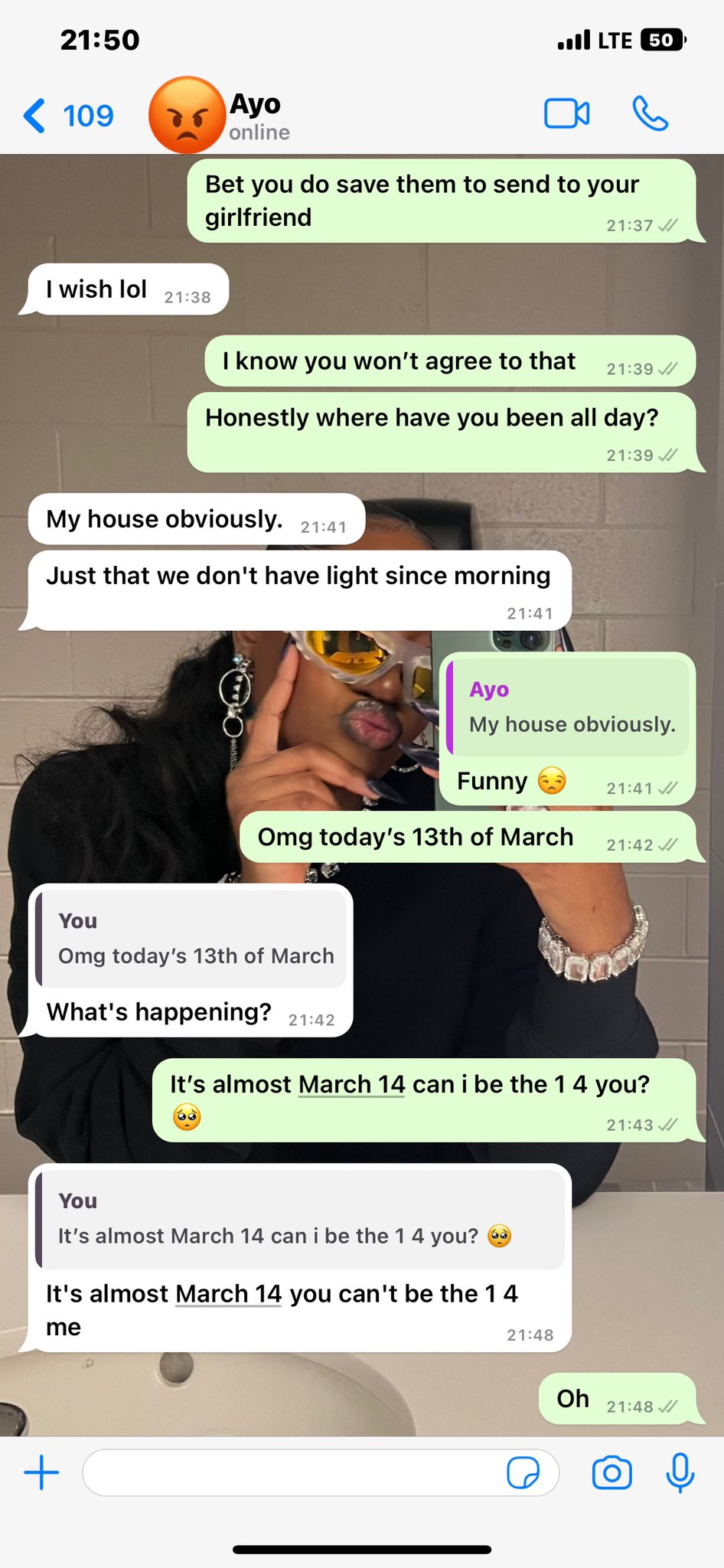 Nigerian lady vows never to shoot her shot again after being rejected by her crush - temi shoot shot1