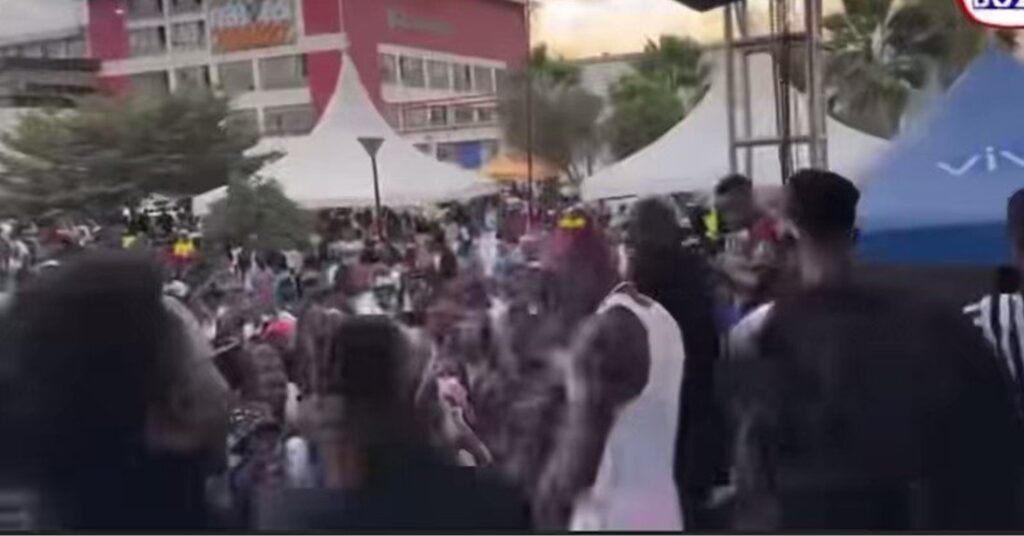 Fake Ruger performing in Kenya