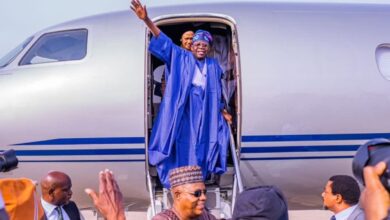 Tinubu depart Abuja