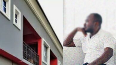 Tenant cries out as landlord tries to evict him for having 3 cars