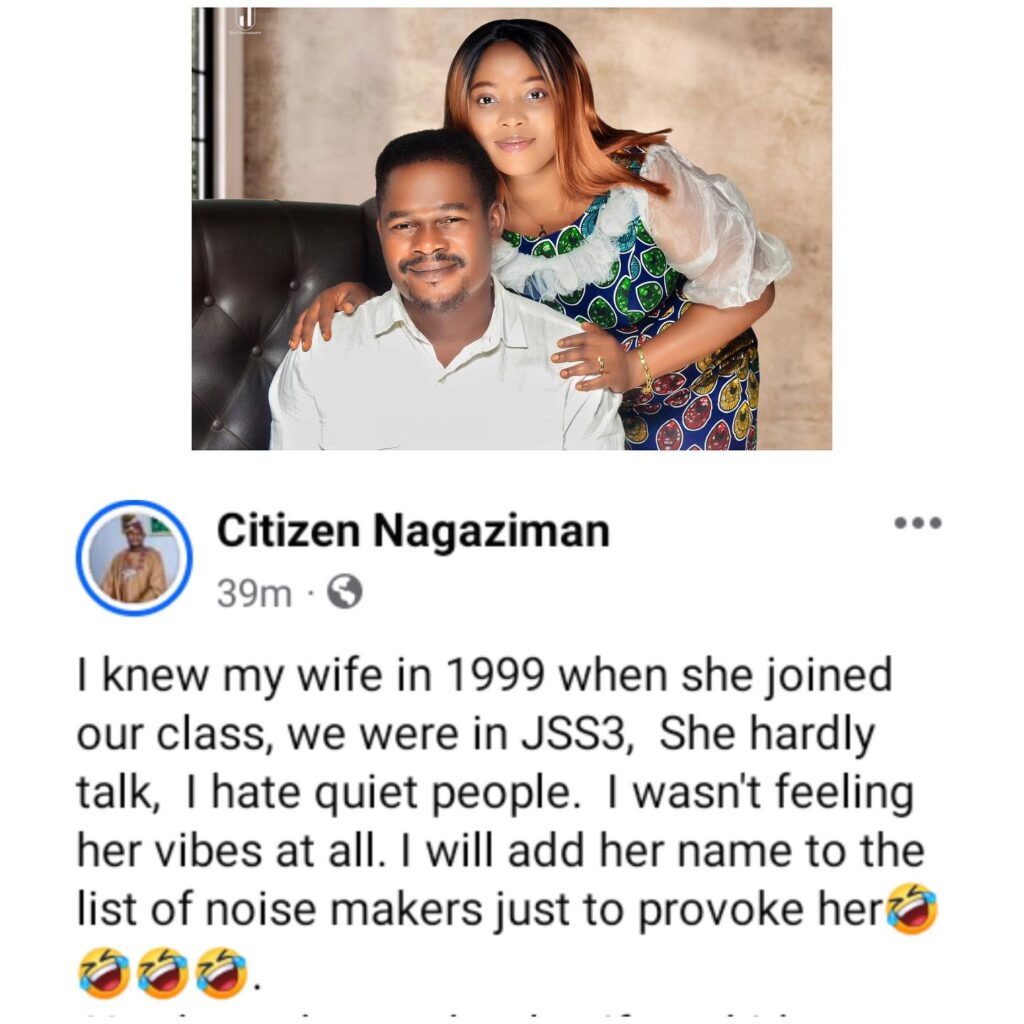 Man wife classmate anniversary