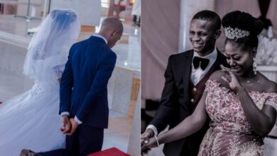 Man celebrates 6th wedding anniversary with wife who rejected him for 8 years
