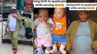 Corps member requests government support after giving birth to quadruplets