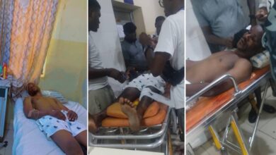 Military officers brutalise police man over wrong parking