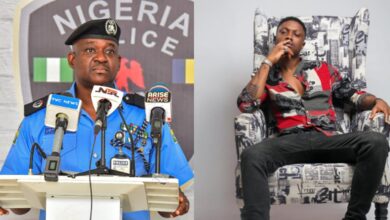 Police no gree for anybody Vector