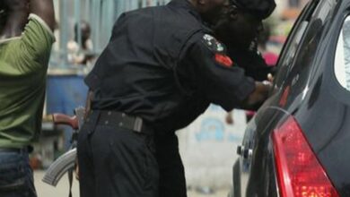 Two drivers allegedly knock down police officers Lagos