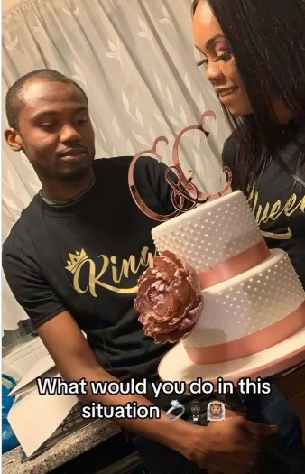 Single mother propose to her man
