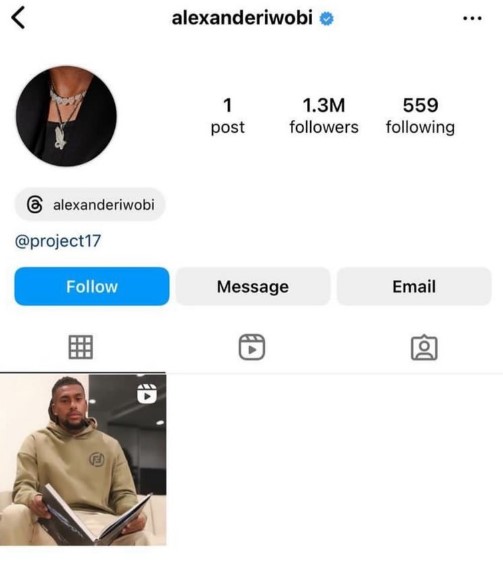 Alex Iwobi delete Instagram posts