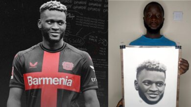 Victor Boniface gifts artist N500k for drawing his portrait