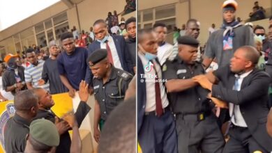 Drama as police officer kicks out DSS official from 'reserved spot'