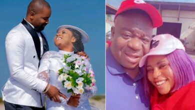 I found out my husband's real age our wedding day - Mr Ibu's daughter, Jasmine