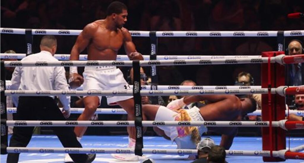 "Don't leave boxing" - Joshua encourages Francis Ngannou