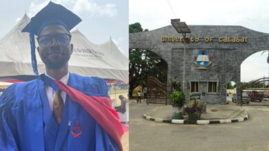 UNICAL rewards best graduating student with N1million