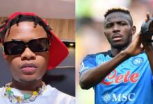 Is he Nigerian government? - Singer Crayon blasts man who dragged Osimhen for not building schools, hospitals