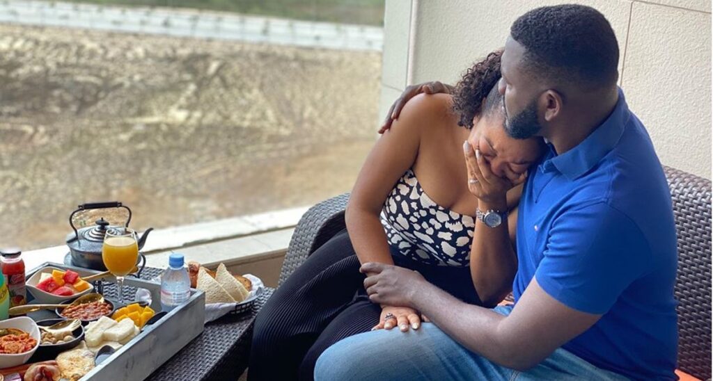 My wife looked away when female fan tried to kiss me - Nigerian actor, Deyemi Okanlawon