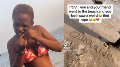 Lady finds and destroys 'charm' allegedly used to tie three men at the beach