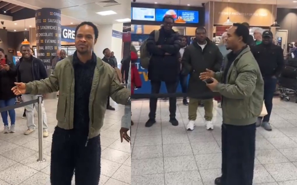 Prophet Odumeje brags about his powers at London airport