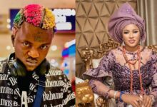 Portable rebukes 'wife' Queen Dami for refusing to have his baby