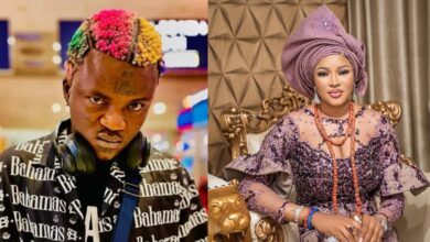 Portable rebukes 'wife' Queen Dami for refusing to have his baby