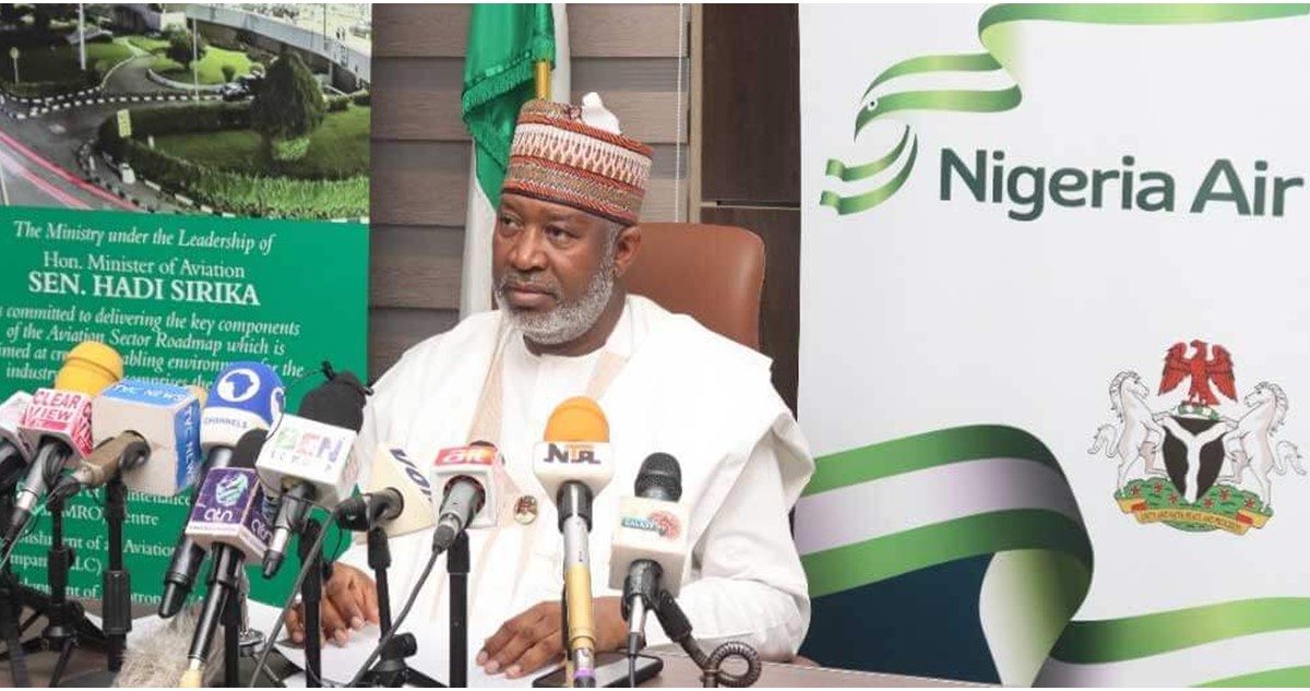 EFCC arrests ex-minister, Hadi Sirika over N8bn Nigeria Air fraud