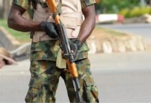 Soldier celebrating birthday in beer parlour allegedly shoots man dead in Plateau