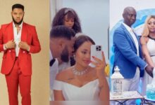 Nigerians react as Somadina finally marries Regina Daniels in movie