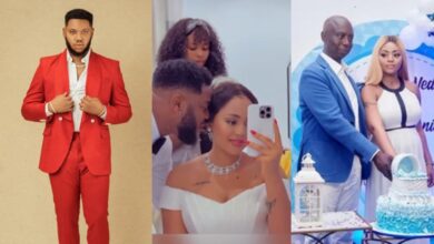 Nigerians react as Somadina finally marries Regina Daniels in movie