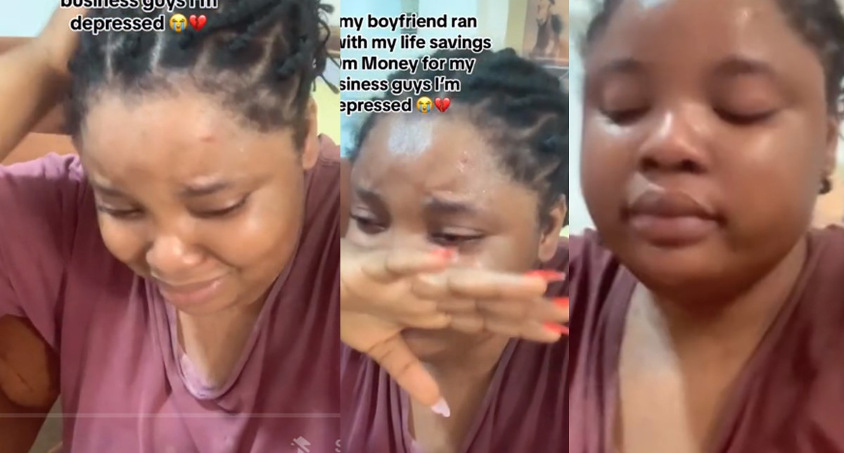 My boyfriend vanished with my N10m life savings – Lady weeps (Video)
