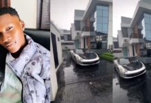 Zinoleesky unveils newly acquired multimillion naira house