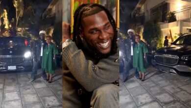Burna Boy gifts his mom a Maybach on Mother’s Day