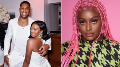 DJ Cuppy stirs reaction after referring to Anthony Joshua as her security